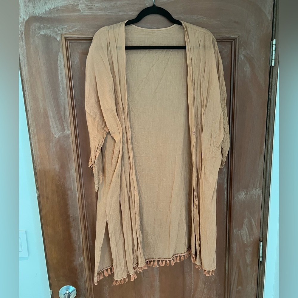 Sseko sheer duster. NWOT